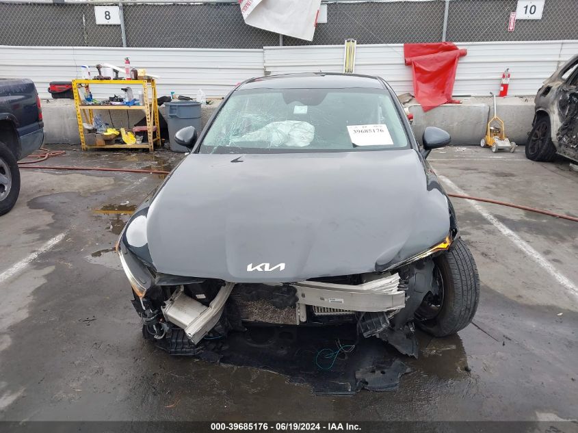 2022 Kia K5 Lxs VIN: 5XXG14J24NG085661 Lot: 39685176