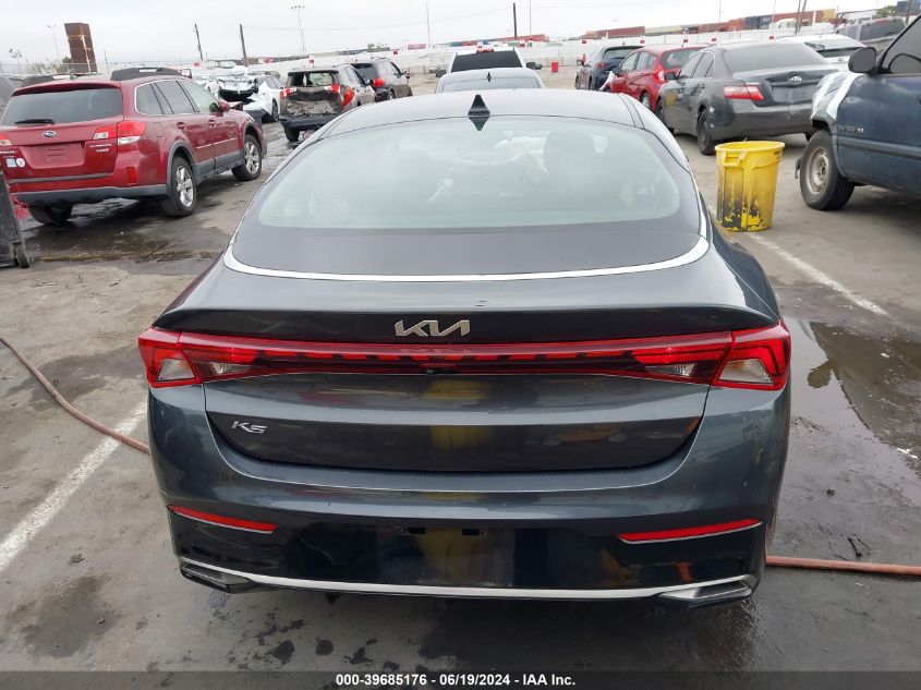 2022 Kia K5 Lxs VIN: 5XXG14J24NG085661 Lot: 39685176