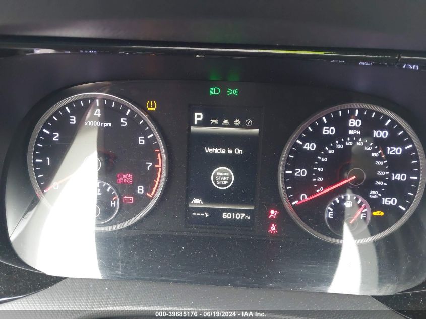 2022 Kia K5 Lxs VIN: 5XXG14J24NG085661 Lot: 39685176