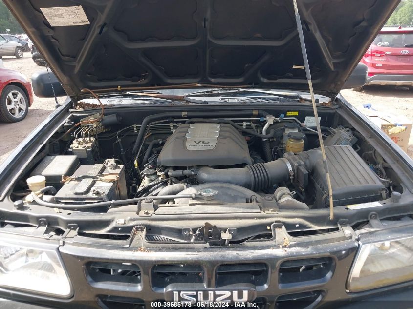 2000 Isuzu Rodeo Ls/Lse/S 3.2L VIN: 4S2CK58W5Y4348270 Lot: 39685178