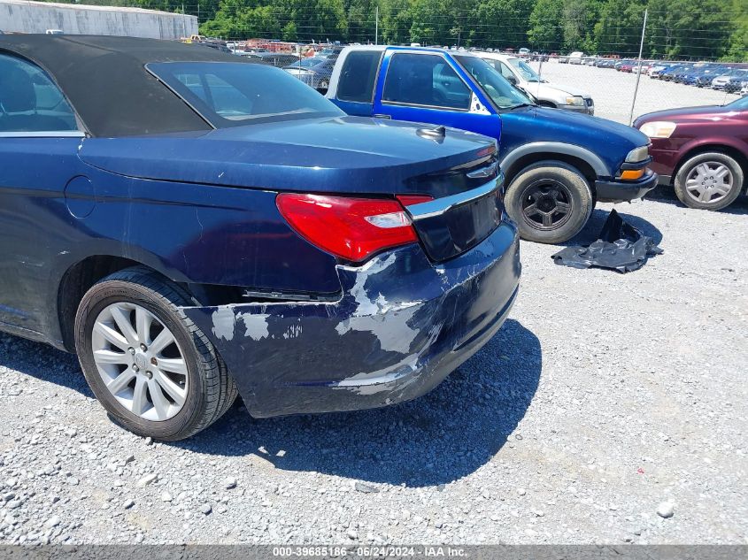 2012 Chrysler 200 Touring VIN: 1C3BCBEBXCN191007 Lot: 39685186