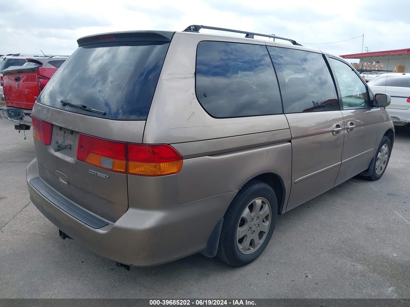 2003 Honda Odyssey Ex VIN: 5FNRL18693B037129 Lot: 39685202