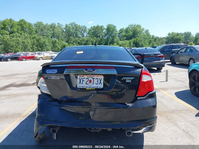 2011 Ford Fusion Sport VIN: 3FAHP0DC0BR189891 Lot: 39685233