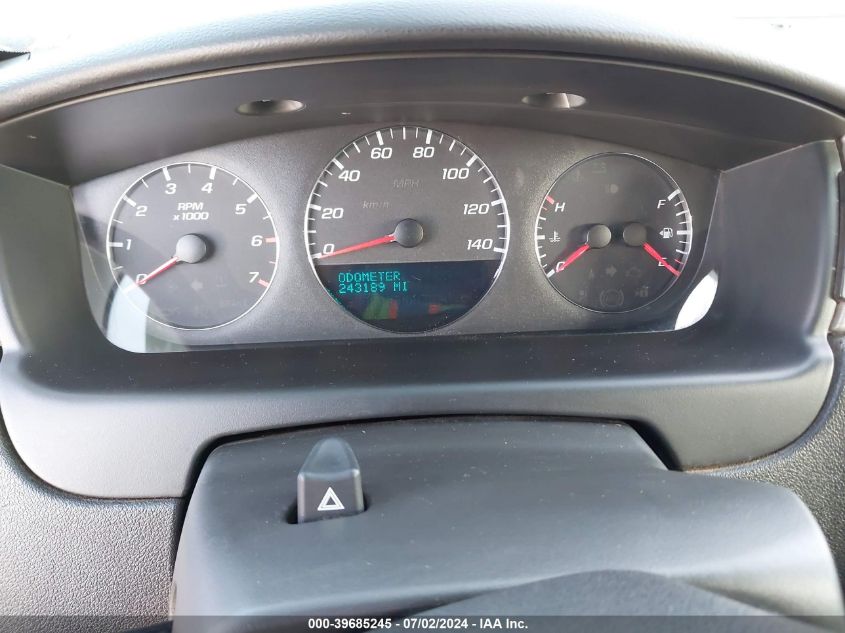 2007 Chevrolet Impala Ltz VIN: 2G1WU58R579266878 Lot: 39685245