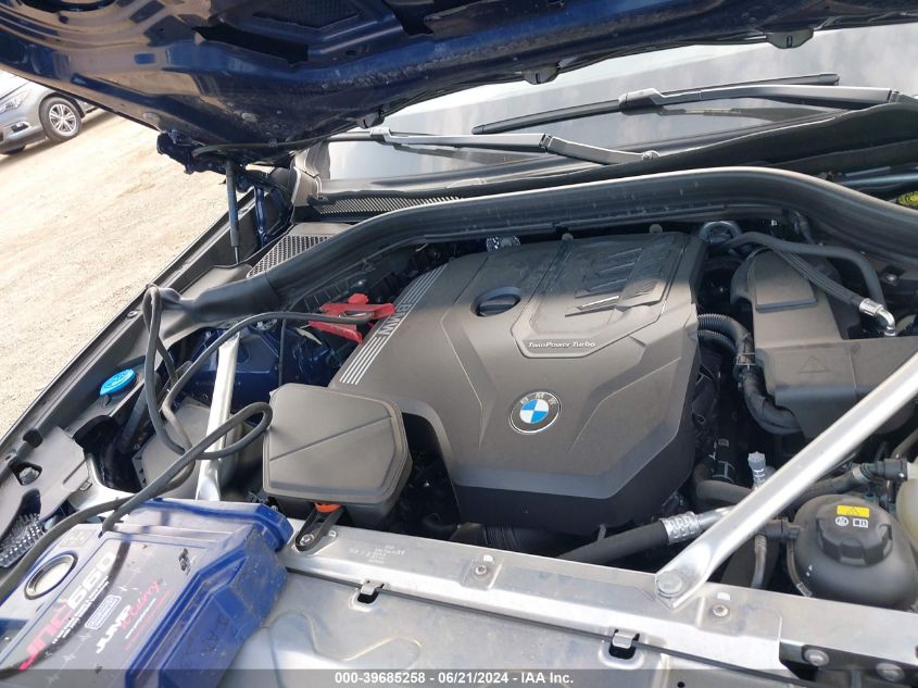2022 BMW X3 xDrive30I VIN: 5UX53DP06N9L10603 Lot: 39685258