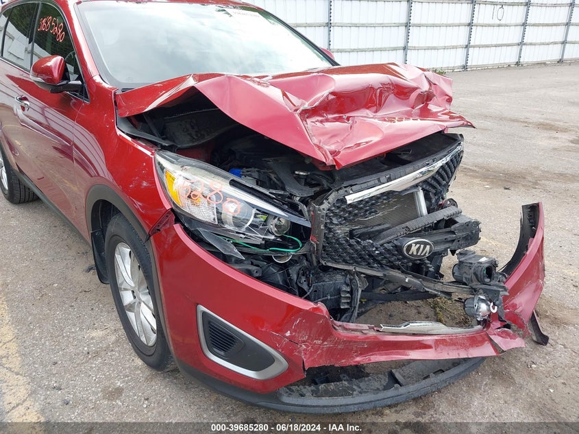 2016 Kia Sorento 3.3L Lx VIN: 5XYPG4A52GG163247 Lot: 39685280