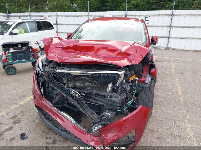 2016 Kia Sorento 3.3L Lx VIN: 5XYPG4A52GG163247 Lot: 39685280