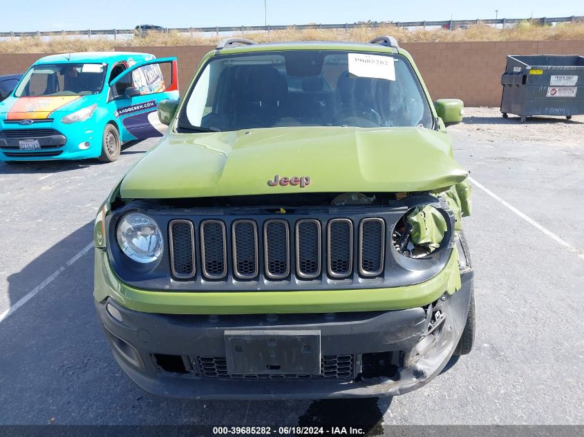 2016 Jeep Renegade 75Th Anniversary VIN: ZACCJABT0GPD41474 Lot: 39685282