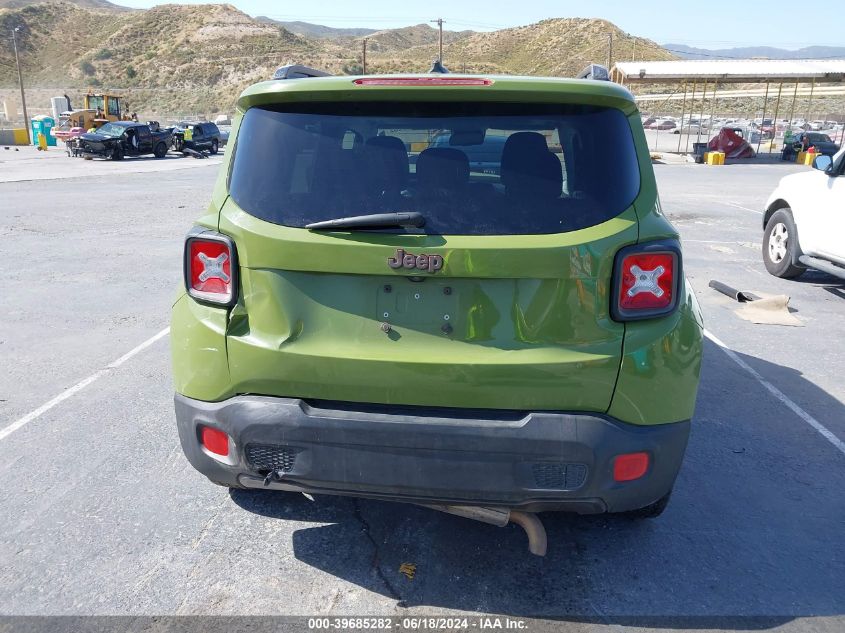 2016 Jeep Renegade 75Th Anniversary VIN: ZACCJABT0GPD41474 Lot: 39685282