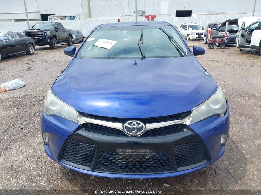 2016 Toyota Camry Se VIN: 4T1BF1FK2GU565659 Lot: 39685284