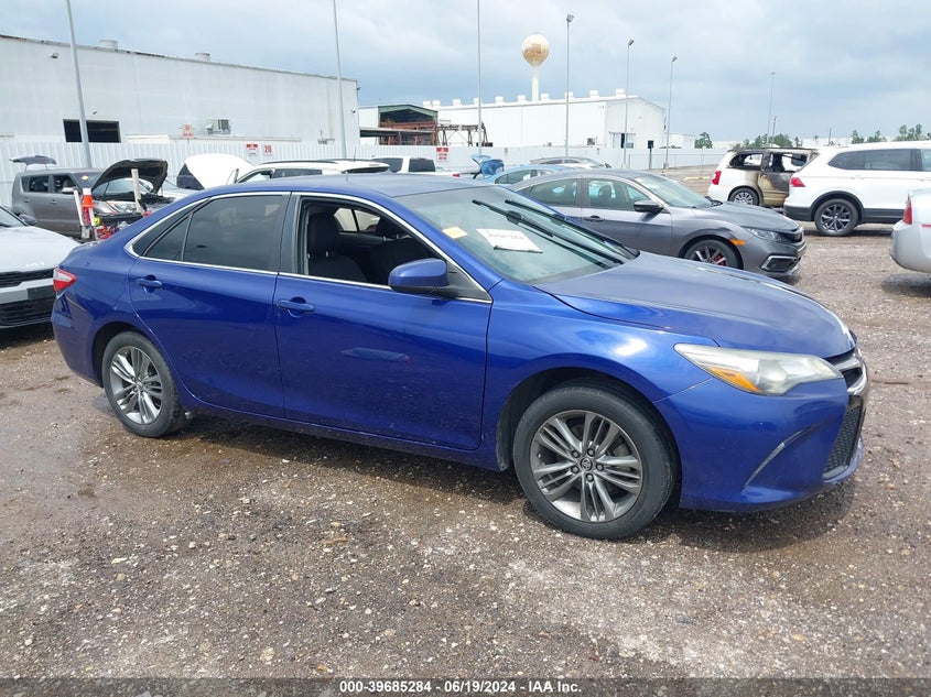 2016 Toyota Camry Se VIN: 4T1BF1FK2GU565659 Lot: 39685284