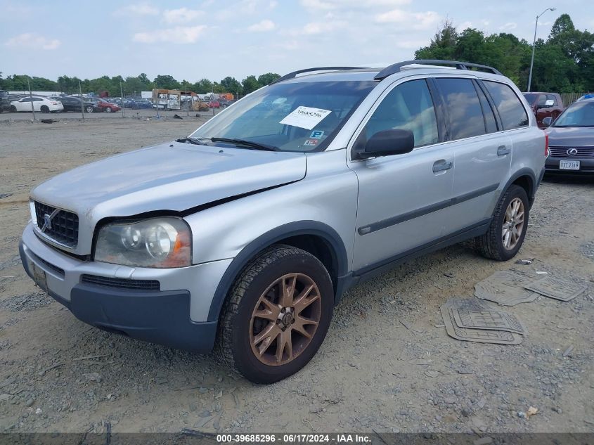 2005 Volvo Xc90 2.5T Awd VIN: YV1CZ911451197670 Lot: 39685296