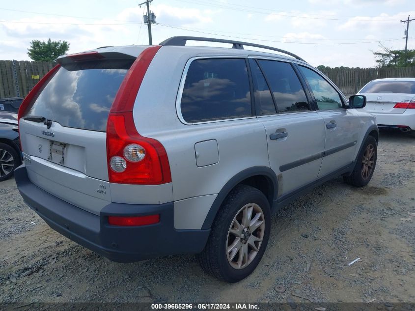 2005 Volvo Xc90 2.5T Awd VIN: YV1CZ911451197670 Lot: 39685296