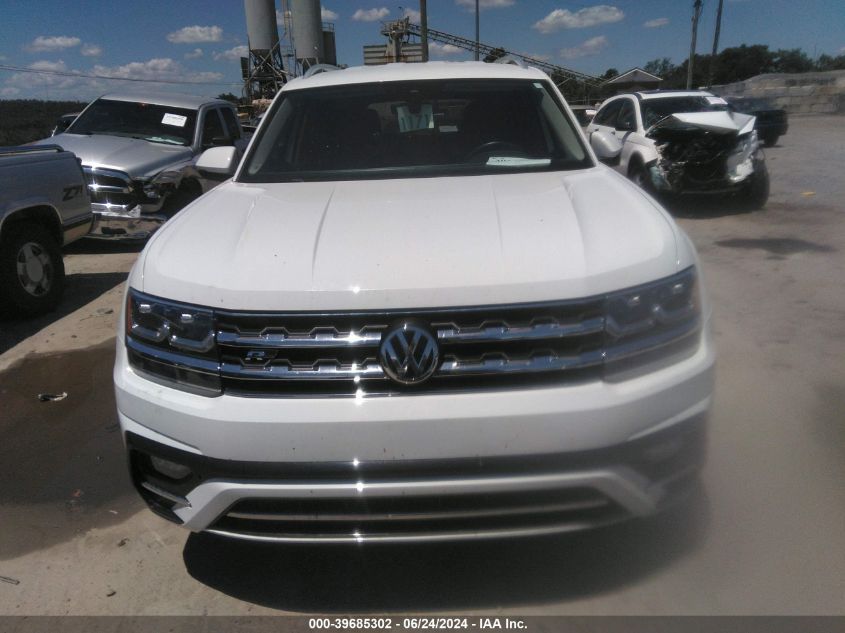 2019 Volkswagen Atlas 3.6L V6 Se W/Technology R-Line VIN: 1V2XR2CA8KC576648 Lot: 39685302