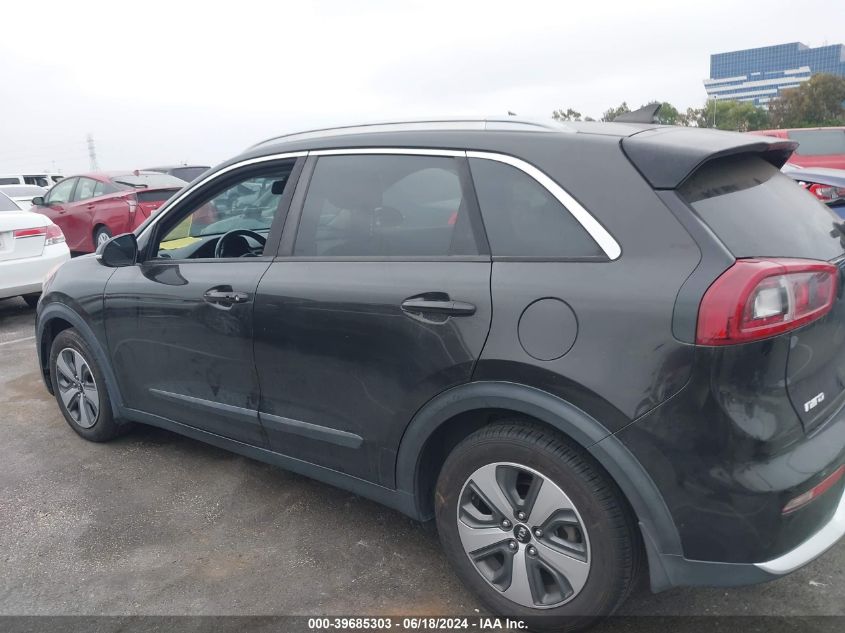 2018 Kia Niro Ex VIN: KNDCC3LC0J5174411 Lot: 39685303