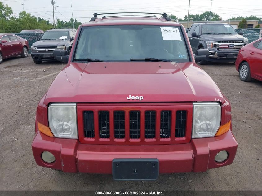 2006 Jeep Commander VIN: 1J8HG48K66C252623 Lot: 39685305