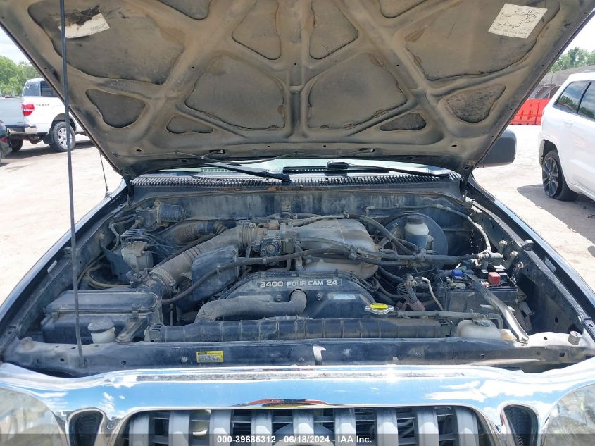 2004 Toyota Tacoma Base V6 VIN: 5TEWN72N64Z316831 Lot: 39685312