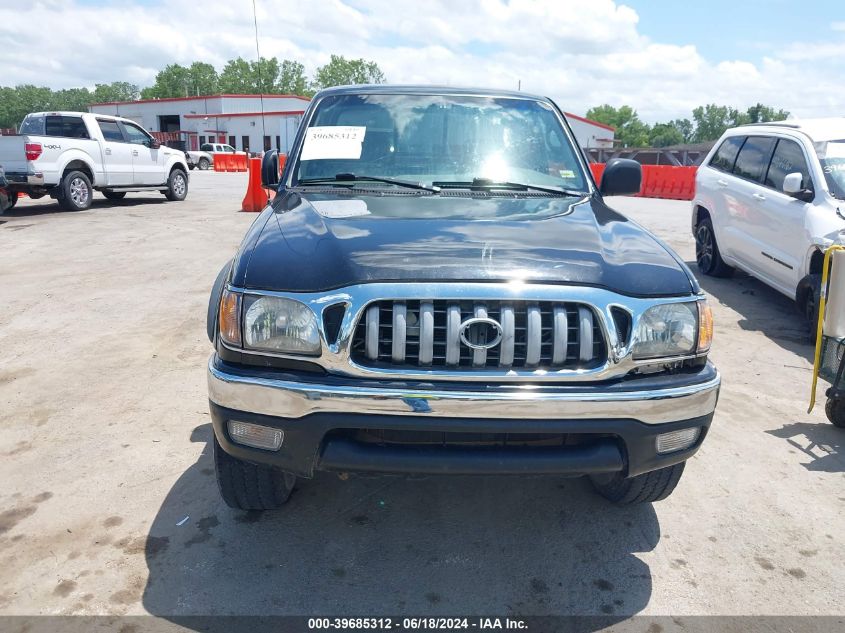 2004 Toyota Tacoma Base V6 VIN: 5TEWN72N64Z316831 Lot: 39685312