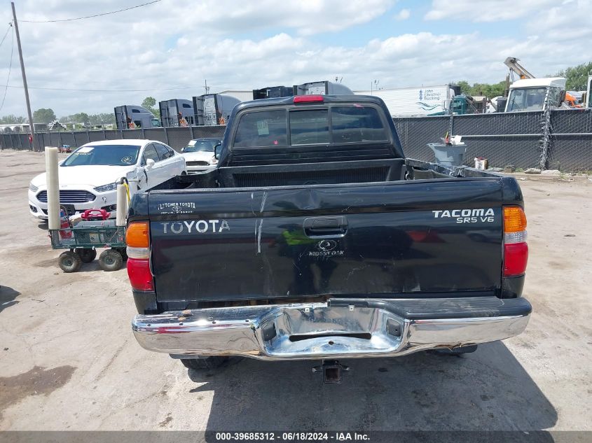 2004 Toyota Tacoma Base V6 VIN: 5TEWN72N64Z316831 Lot: 39685312