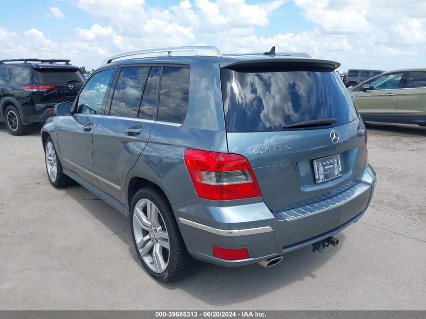 2012 Mercedes-Benz Glk 350 4Matic VIN: WDCGG8HB8CF867611 Lot: 39685313