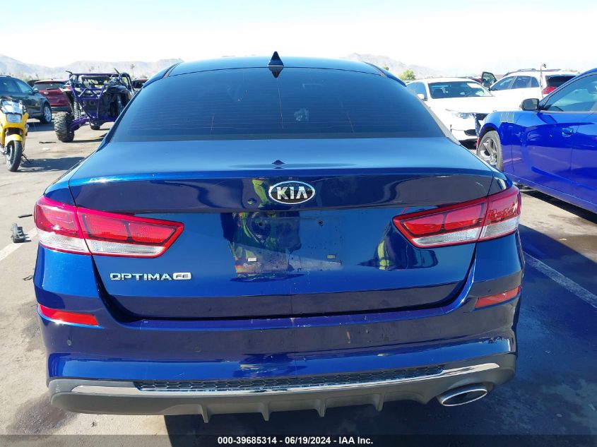 2019 Kia Optima Lx VIN: 5XXGT4L38KG357592 Lot: 39685314