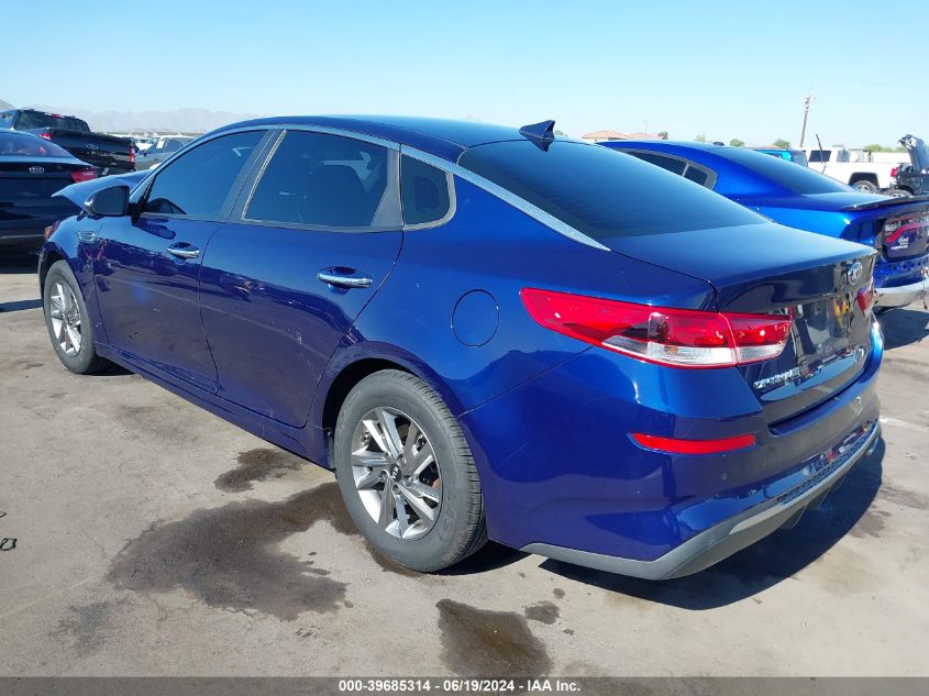 2019 Kia Optima Lx VIN: 5XXGT4L38KG357592 Lot: 39685314