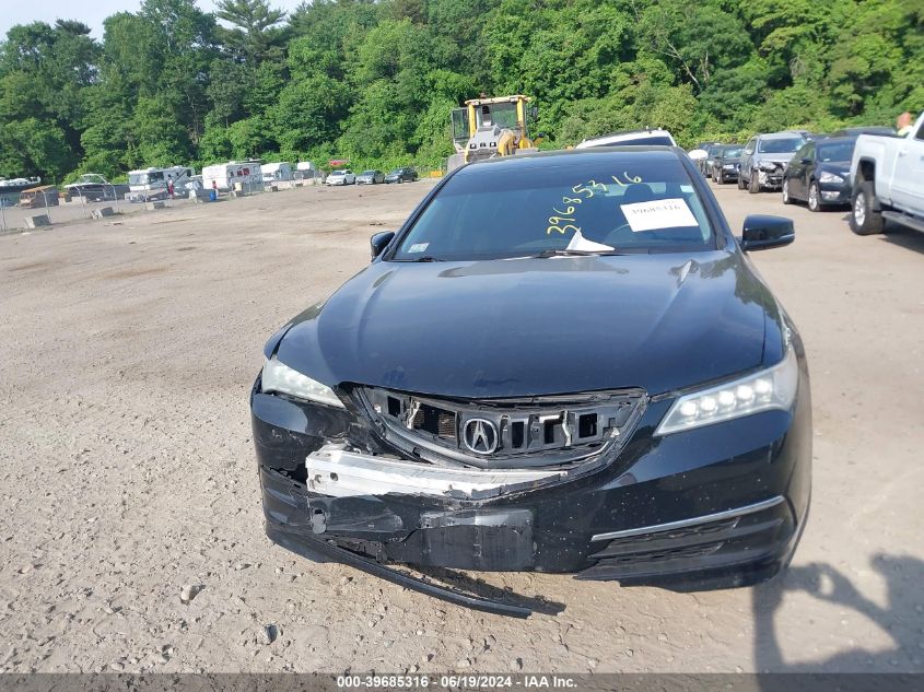 2015 Acura Tlx VIN: 19UUB1F36FA012032 Lot: 39685316