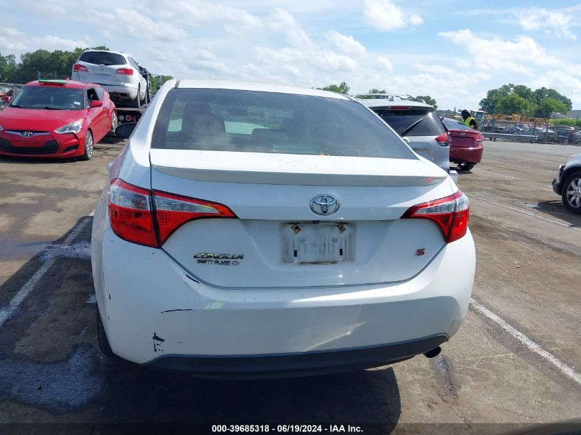 2016 Toyota Corolla S Plus VIN: 2T1BURHE7GC686975 Lot: 39685318