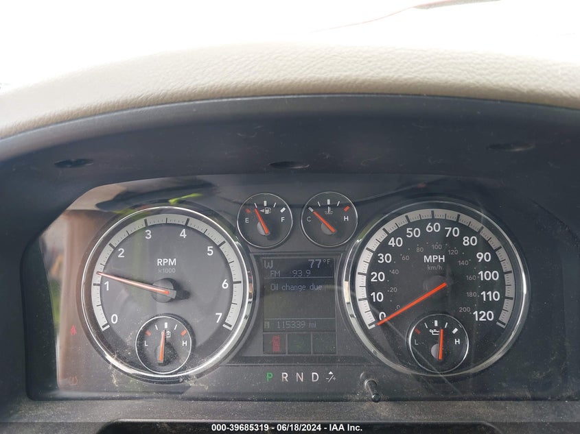 2009 Dodge Ram 1500 Slt/Sport/Trx VIN: 1D3HV18T99S781604 Lot: 39685319