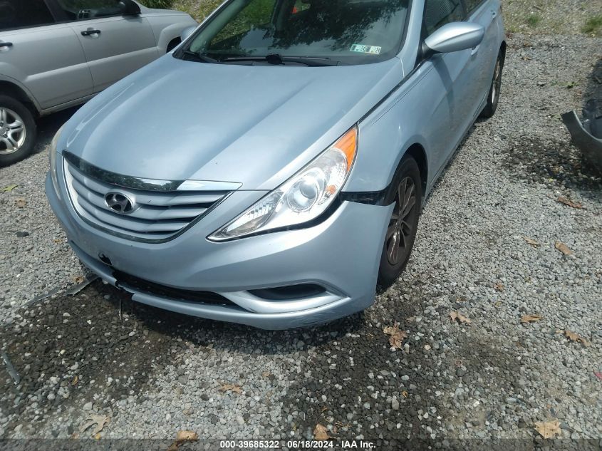 2013 Hyundai Sonata Gls VIN: 5NPEB4AC6DH653893 Lot: 39685322