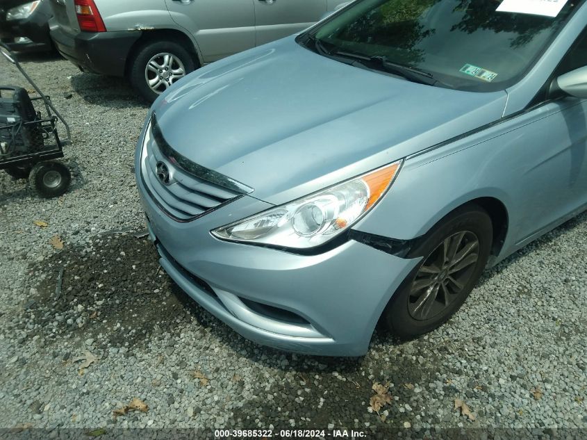 2013 Hyundai Sonata Gls VIN: 5NPEB4AC6DH653893 Lot: 39685322