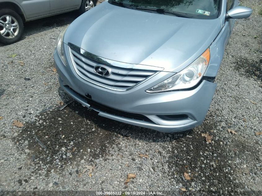 2013 Hyundai Sonata Gls VIN: 5NPEB4AC6DH653893 Lot: 39685322