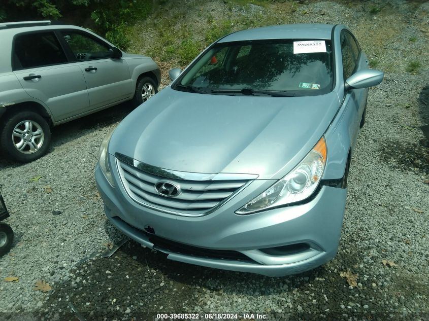 2013 Hyundai Sonata Gls VIN: 5NPEB4AC6DH653893 Lot: 39685322
