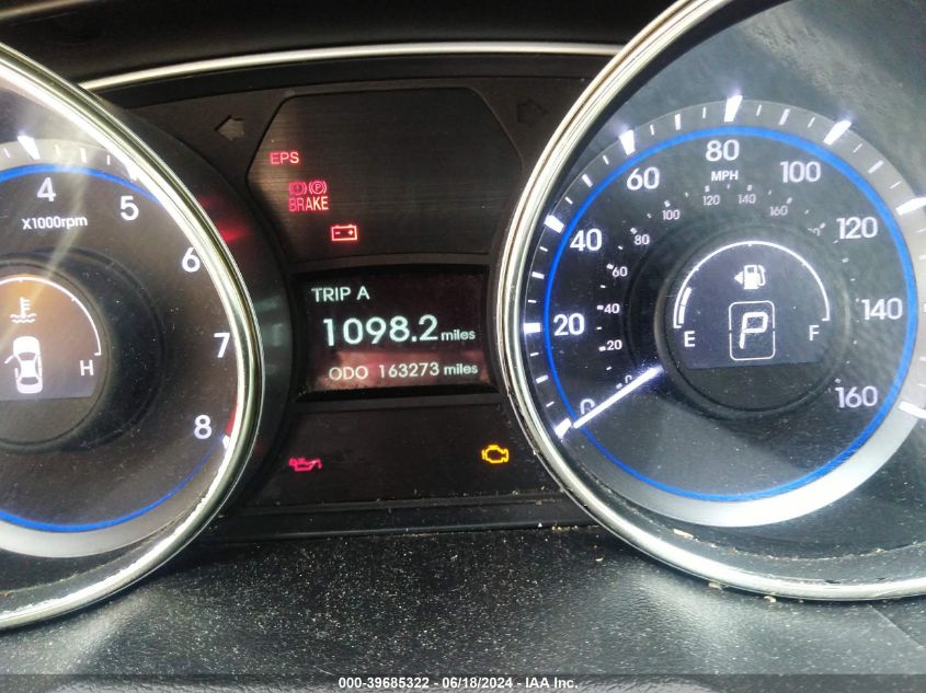 2013 Hyundai Sonata Gls VIN: 5NPEB4AC6DH653893 Lot: 39685322