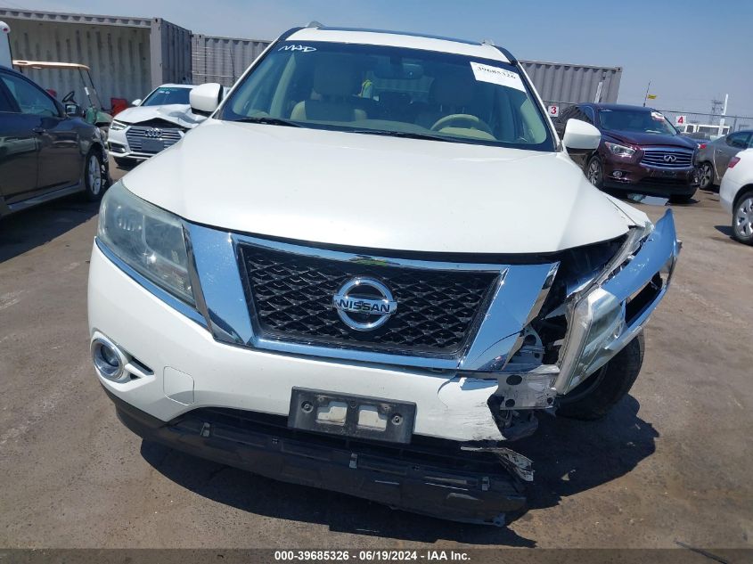 2015 Nissan Pathfinder Platinum VIN: 5N1AR2MM9FC622425 Lot: 39685326