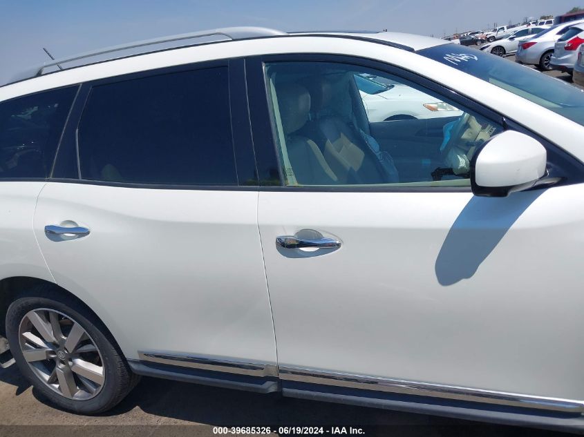 2015 Nissan Pathfinder Platinum VIN: 5N1AR2MM9FC622425 Lot: 39685326
