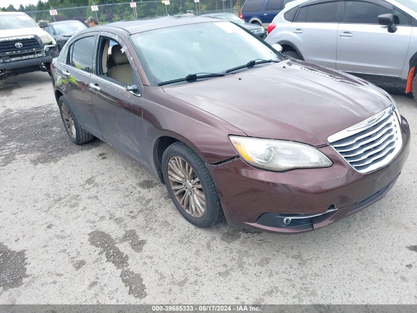 2012 Chrysler 200 Limited VIN: 1C3CCBCB8CN227302 Lot: 39685333