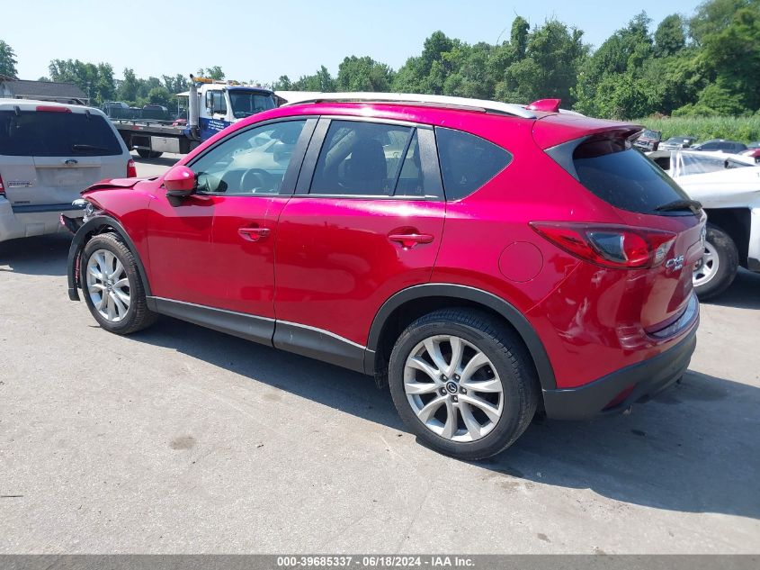 2014 Mazda Cx-5 Grand Touring VIN: JM3KE4DY7E0390594 Lot: 39685337