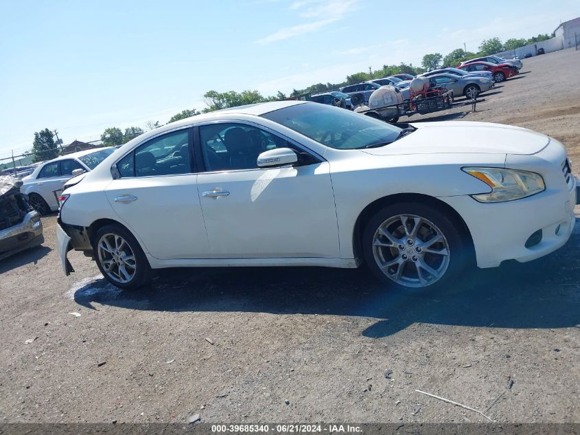 2013 Nissan Maxima 3.5 Sv VIN: 1N4AA5AP4DC830341 Lot: 39685340