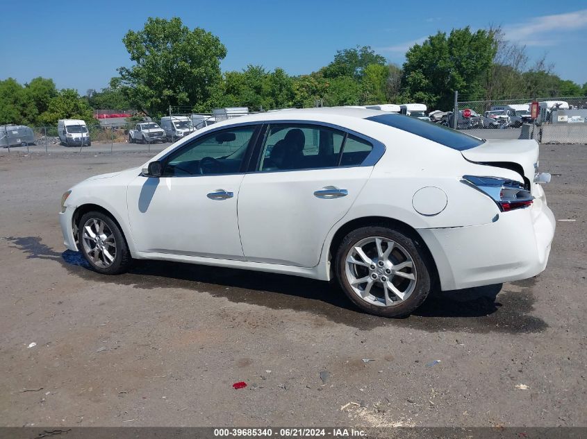 2013 Nissan Maxima 3.5 Sv VIN: 1N4AA5AP4DC830341 Lot: 39685340