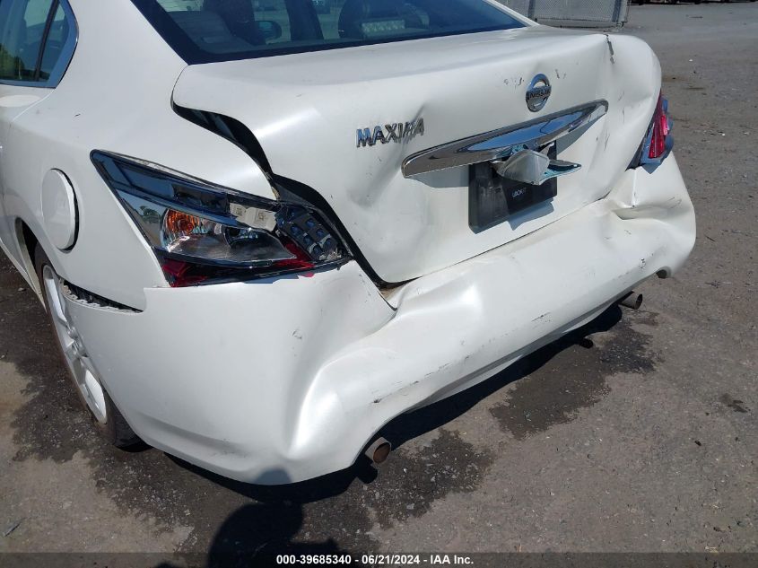 2013 Nissan Maxima 3.5 Sv VIN: 1N4AA5AP4DC830341 Lot: 39685340