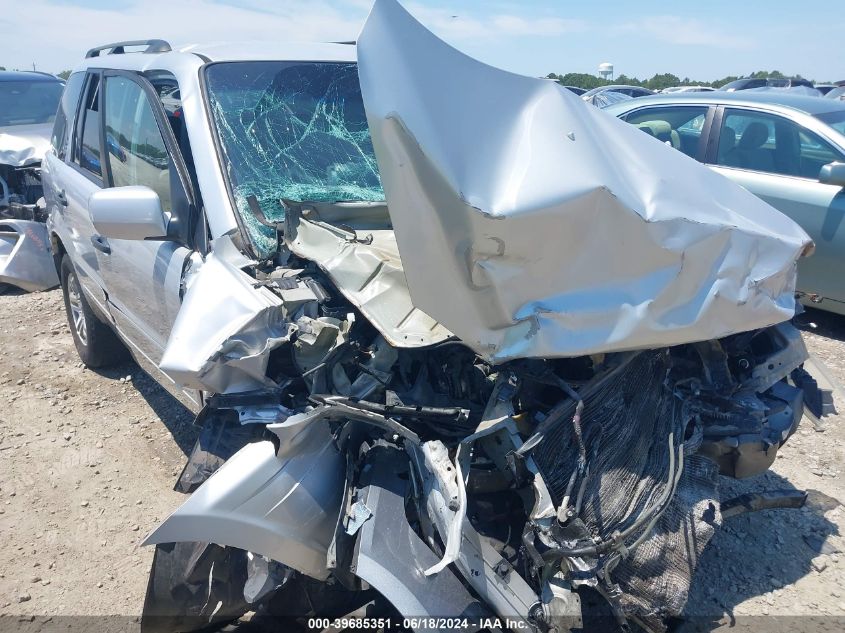 2004 Honda Pilot Ex-L VIN: 2HKYF185X4H542089 Lot: 39685351