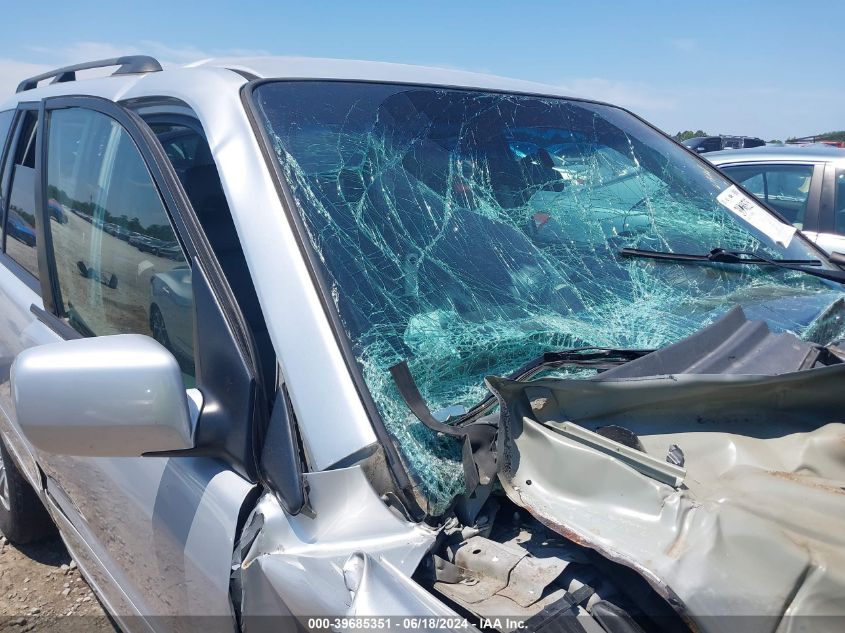 2004 Honda Pilot Ex-L VIN: 2HKYF185X4H542089 Lot: 39685351