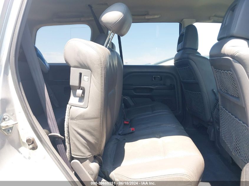 2004 Honda Pilot Ex-L VIN: 2HKYF185X4H542089 Lot: 39685351