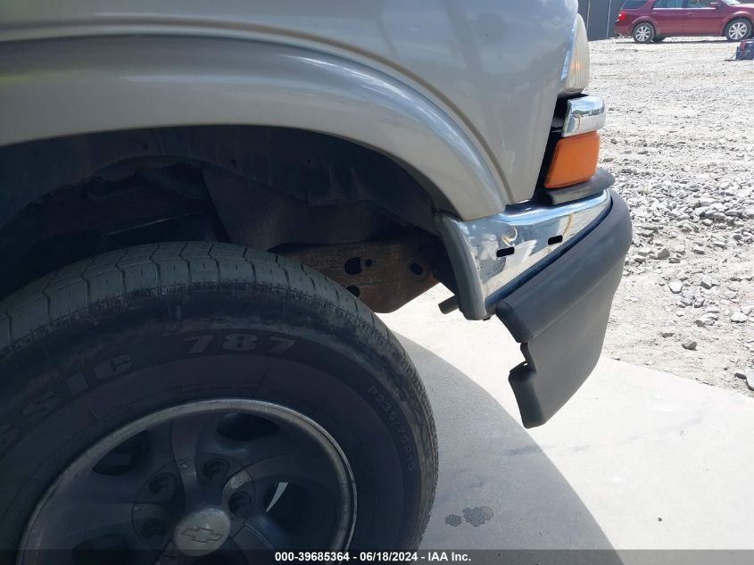 2001 Chevrolet Blazer Ls VIN: 1GNCS18W41K125036 Lot: 39685364