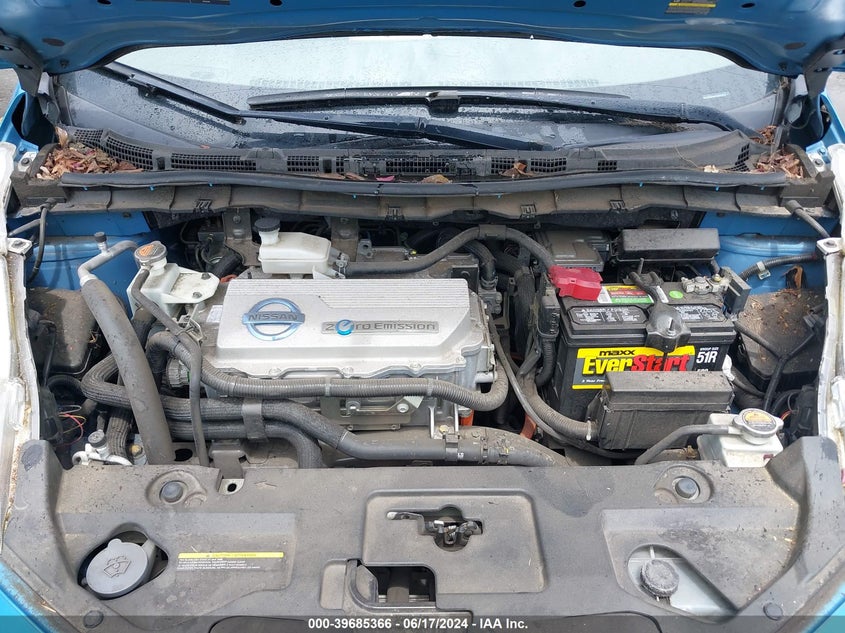 2011 Nissan Leaf Sl VIN: JN1AZ0CP4BT005323 Lot: 39685366