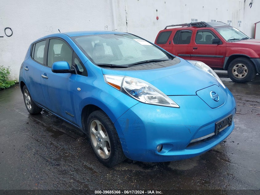 2011 Nissan Leaf Sl VIN: JN1AZ0CP4BT005323 Lot: 39685366