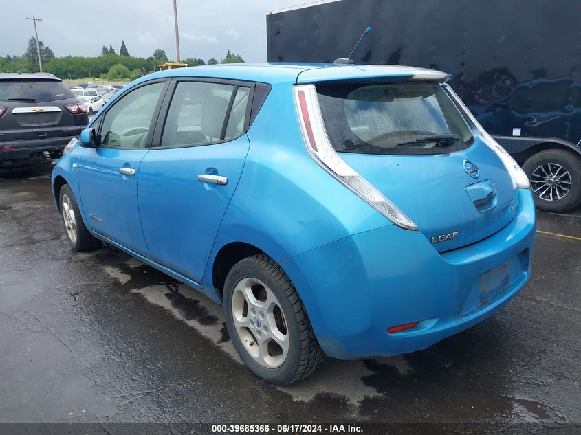 2011 Nissan Leaf Sl VIN: JN1AZ0CP4BT005323 Lot: 39685366
