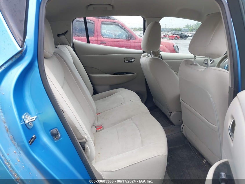 2011 Nissan Leaf Sl VIN: JN1AZ0CP4BT005323 Lot: 39685366