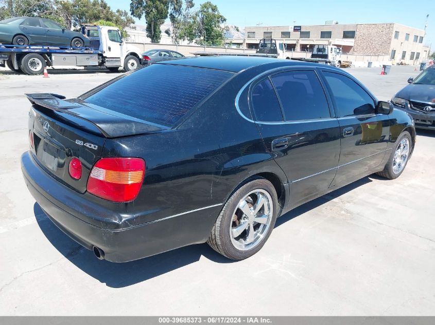 1998 Lexus Gs 400 VIN: JT8BH68X0W0013425 Lot: 39685373